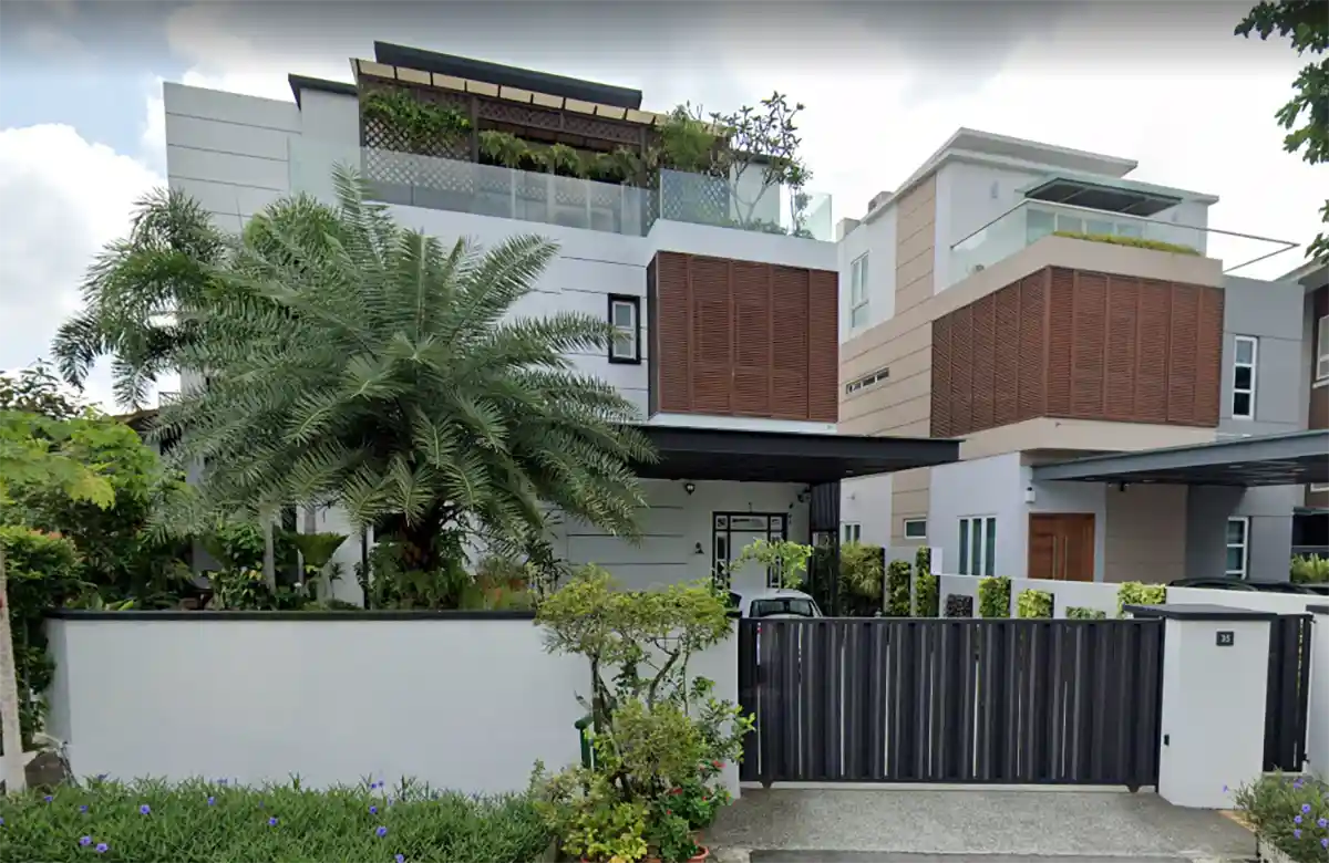 Modern landed home at Greenview Crescent, Singapore — design and build by Inspired Homes